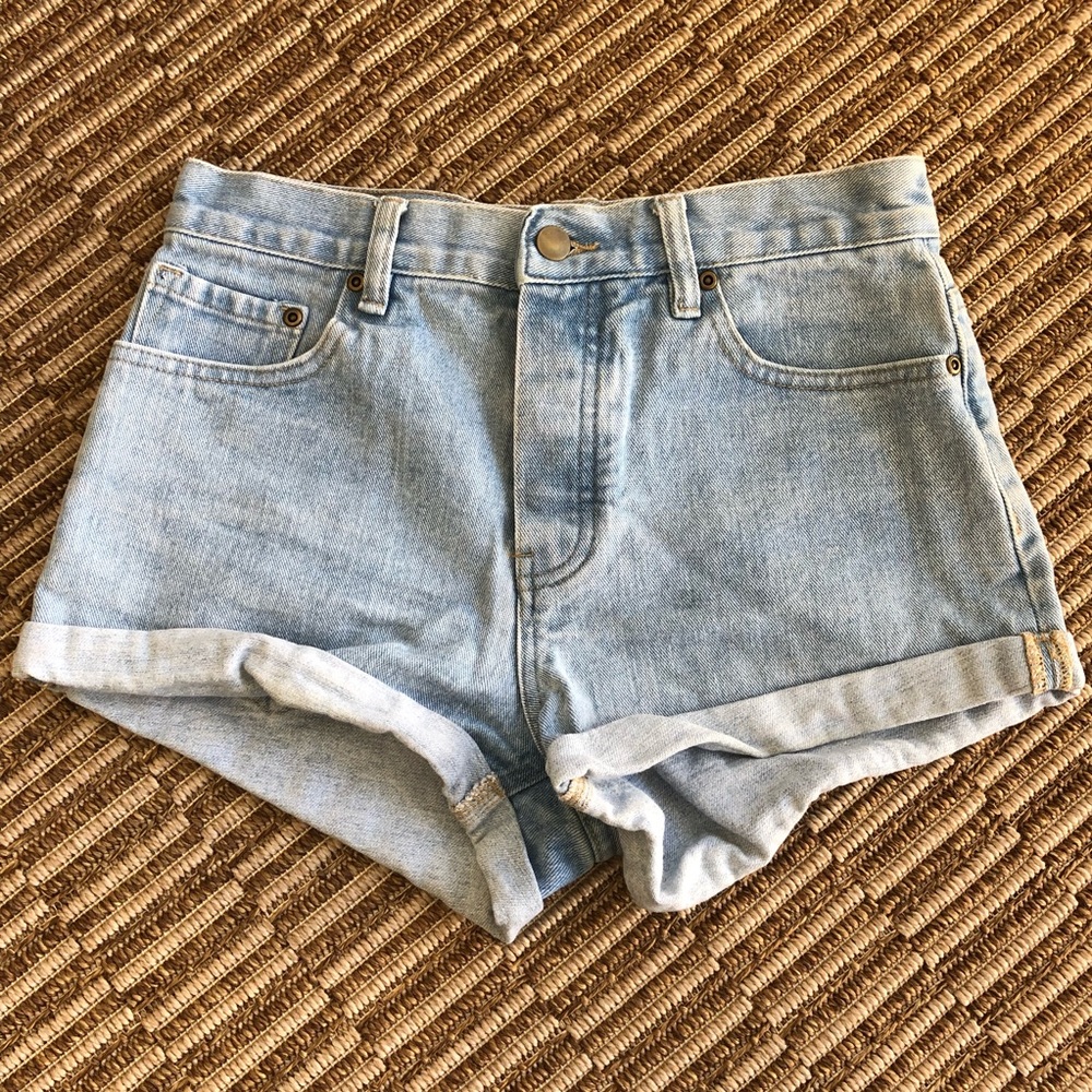 forever 21 denim shorts